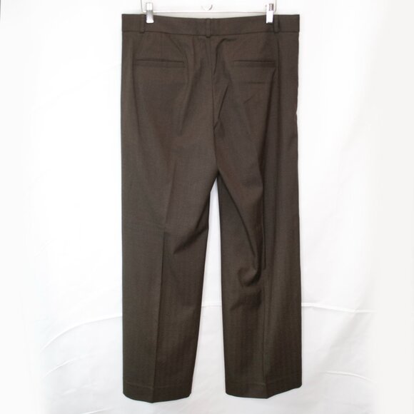 Elegant Brown Women's Trousers - Picture 3 of 6